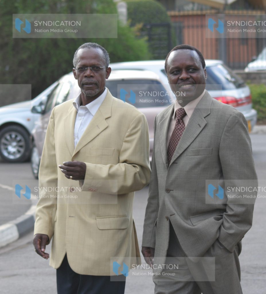 MPs Musikari Kombo and Lenny Kivuti