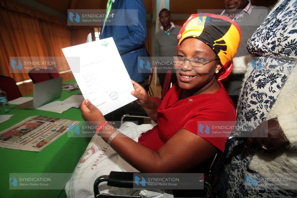 Nairobi Woman Representative Candidate on Jubilee ticket Rachel Shebesh