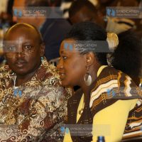 Zakayo Cheruiyot with Rachel Shebesh