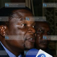 Sirisia MP John Waluke and Shinyalu MP Anami Lisamula