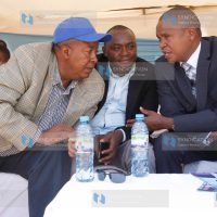 Former Njoro MP Joseph Kiuna, Former Molo MP Jacob Macharia, and Molo MP Kuria Kimani