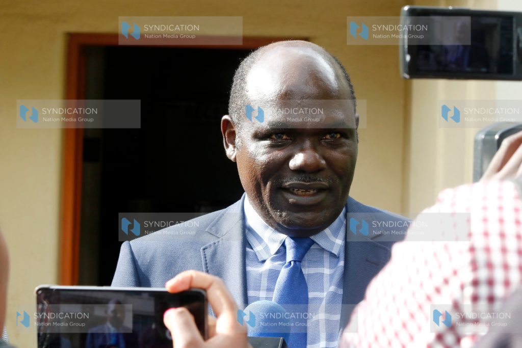 IEBC chairman Wafula Chebukati