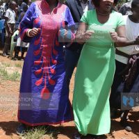 Nairobi women representative Rachel Shebesh and Thika Town MP Alice Ng’ang’a