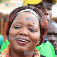 Rahab Mukami Wachira during her campaigns