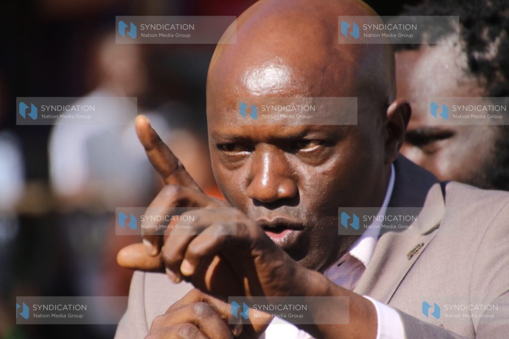 Murang'a Senator Joe Nyutu