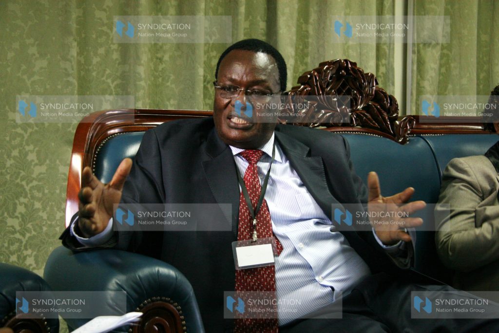 Minister for Public Works Dr Chris Obure
