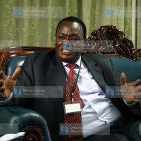 Minister for Public Works Dr Chris Obure