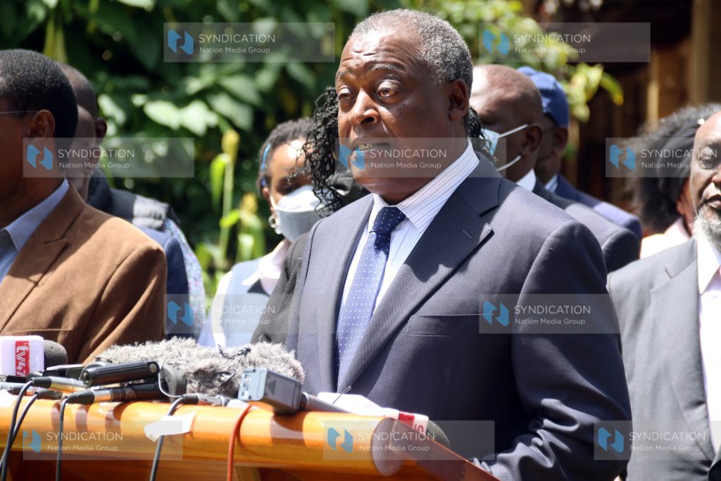 UDP Party Leader Cyrus Jirongo
