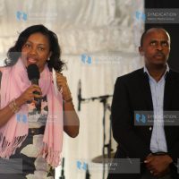 Nakuru Senator Susan Kihika with Dagoretti South MP John Kiarie