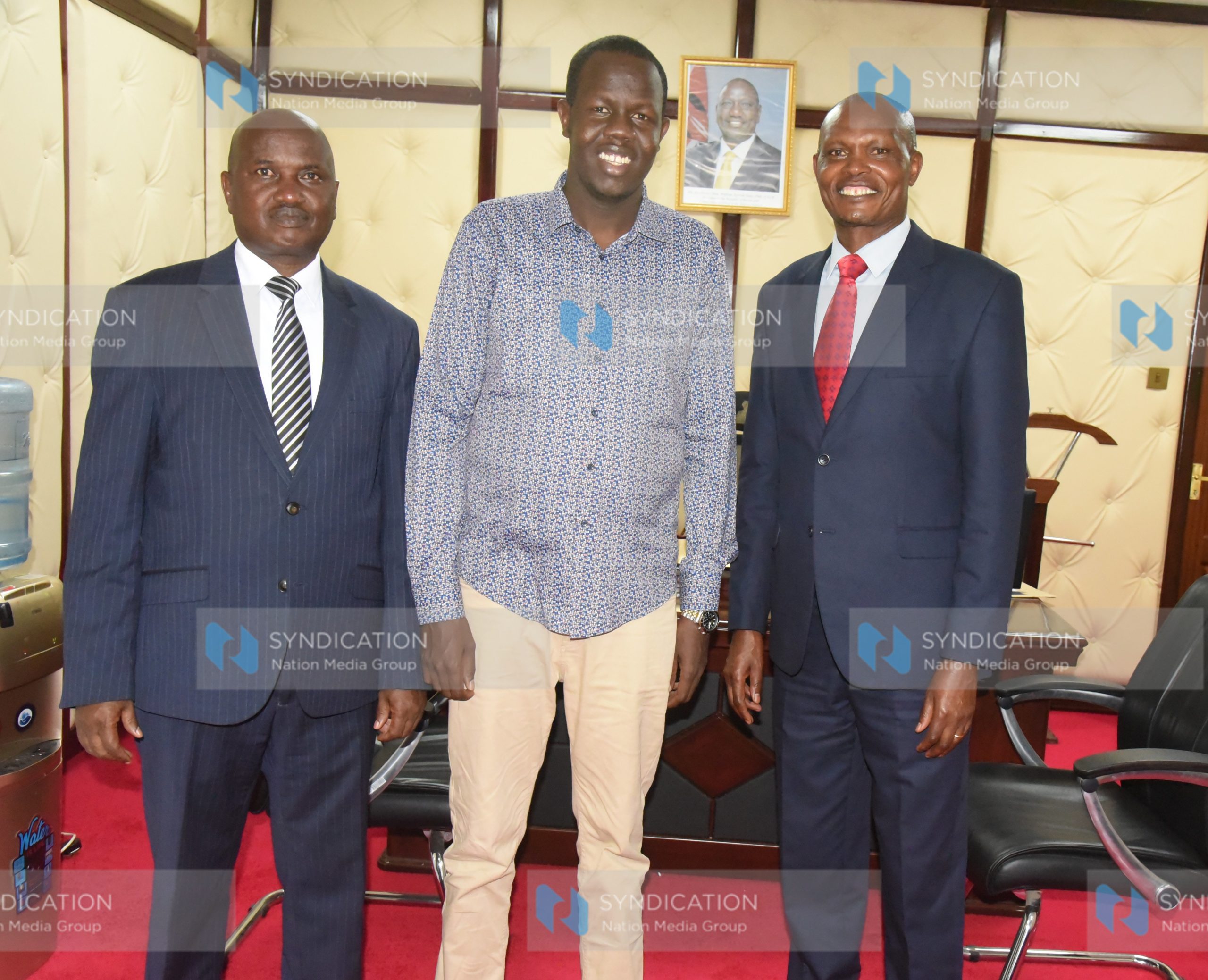 The newly appointed acting Central Rift Valley Water Works Development Agency CEO