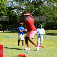 Industrialization Cabinet Secretary Betty Maina during the Nation Classic Series Third Leg at Nyali Golf Course