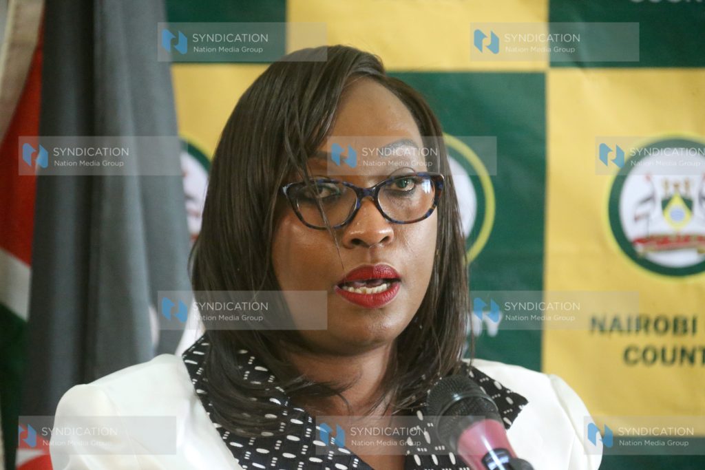Acting Nairobi Governor Anne Kananu