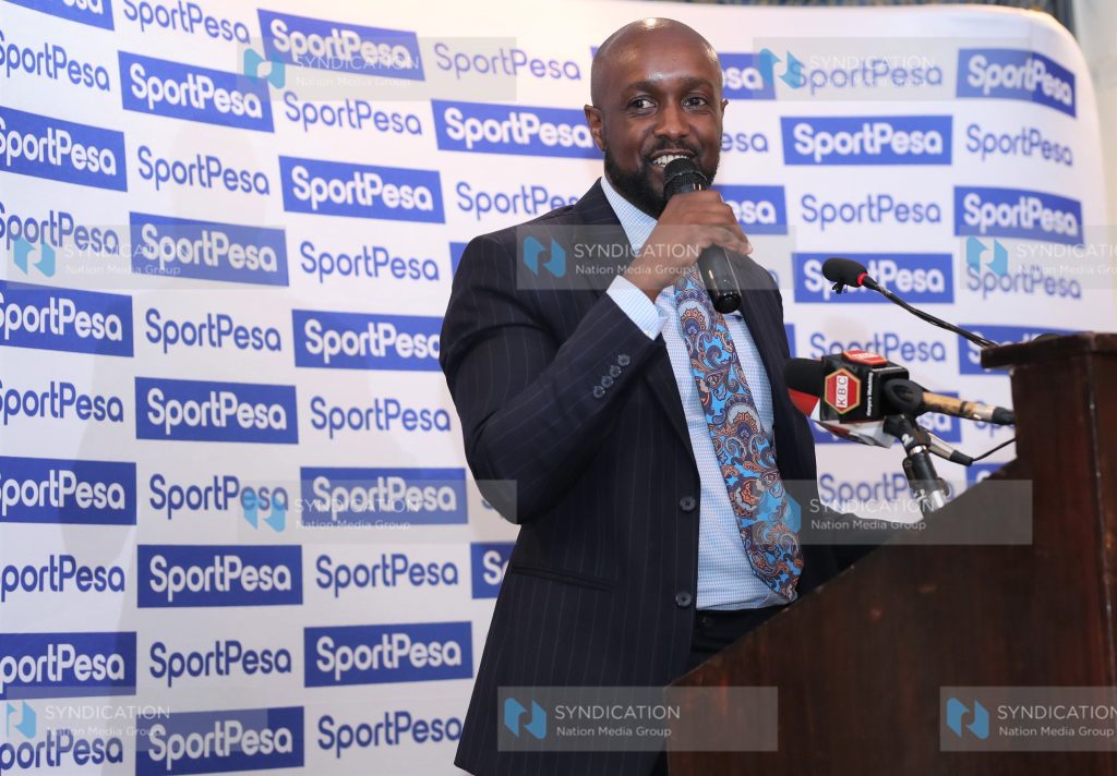 Sportpesa Chief Executive officer Ronald Karauri