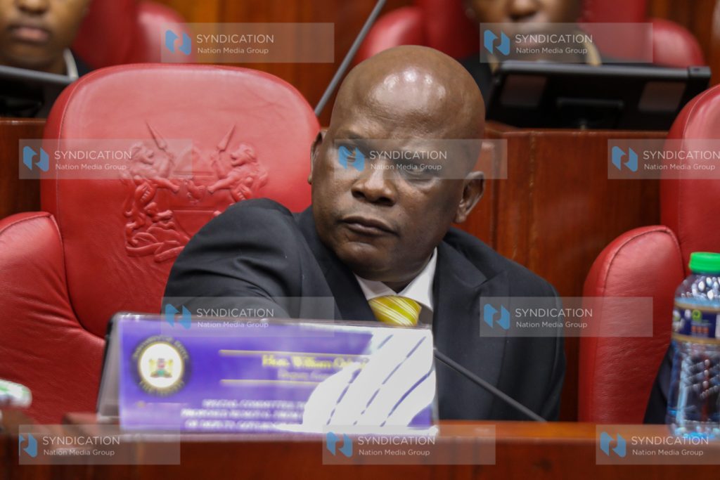 Siaya County Deputy Governor Dr William Oduol
