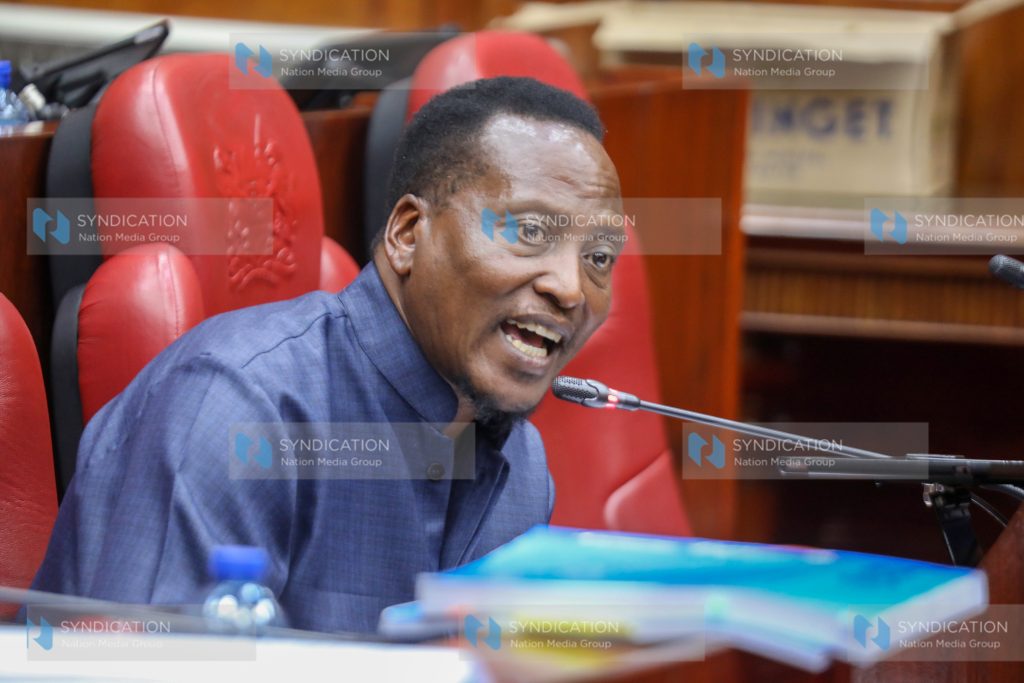 Kisii County Senator Richard Momoima Onyonka