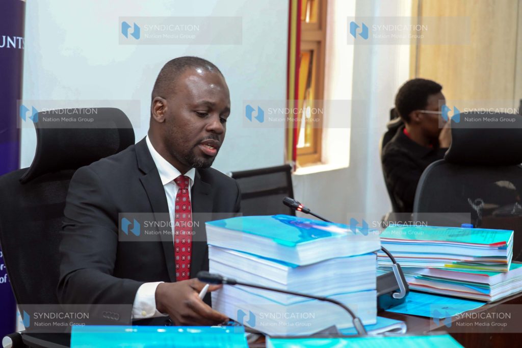 The Chairperson of the Senate County Public Accounts Committee (CPAC) and Homa Bay County Senator, Moses Otieno Kajwang’