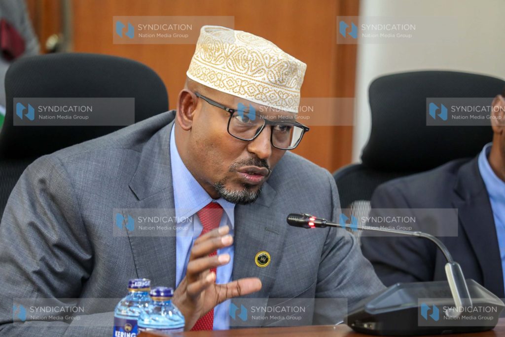 Wajir County Governor Ahmed Abdullahi