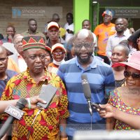 Alego Usonga MP Samuel Atandi and EALA MP Oburu Oginga