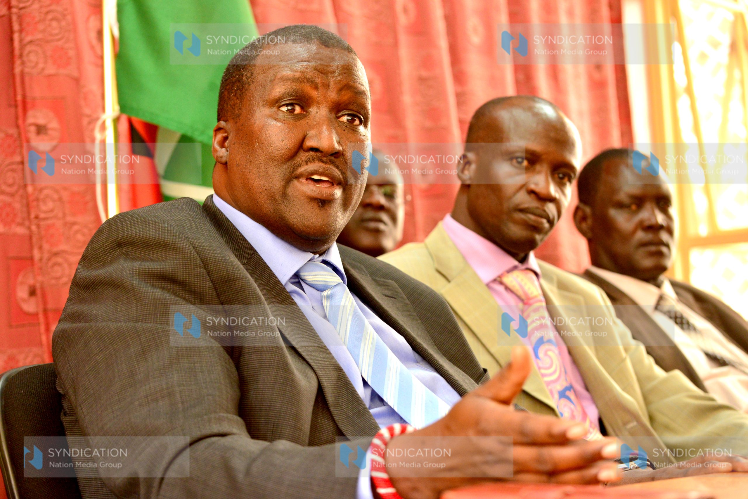 Turkana Senator John Munyes and Turkana North MP Christopher Nakule