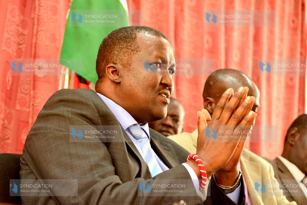 Turkana Senator John Munyes and Turkana North MP Christopher Nakule