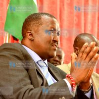 Turkana Senator John Munyes and Turkana North MP Christopher Nakule