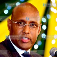 Cabinet Secretary for Industrialization and Enterprise Development Adan Mohamed
