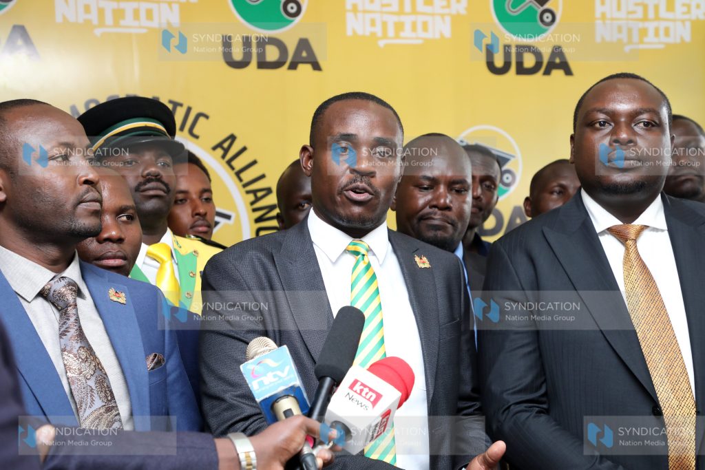 UDA Secretary-General Cleophas Malala