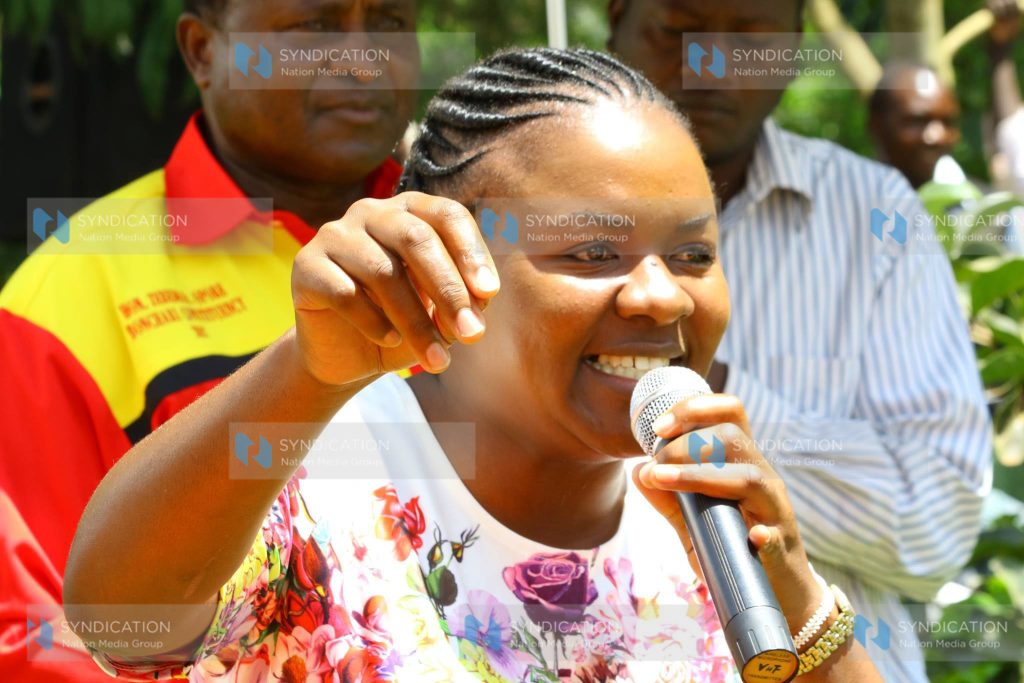 Donya Dorice Aburi, the Kisii County Jubilee Party women rep aspirant