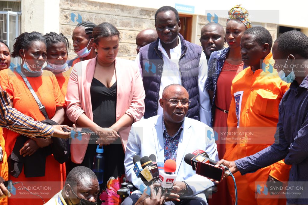 Westland’s Member of Parliament and Nairobi gubernatorial aspirant Timothy Wanyonyi