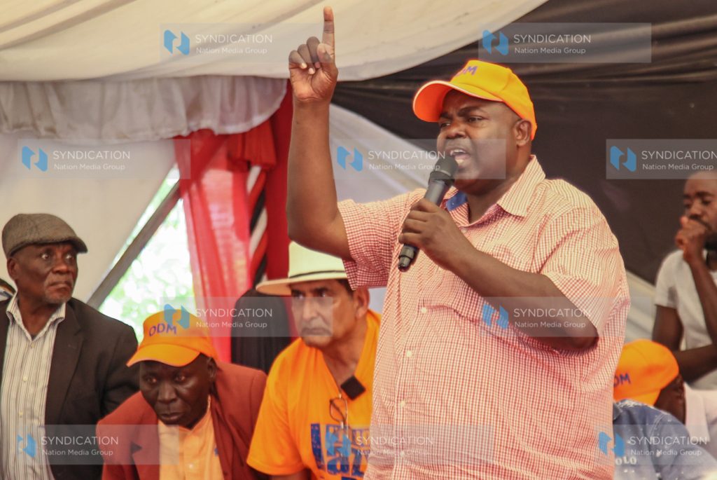 Makadara MP and ODM Nairobi Branch Chair George Aladwa