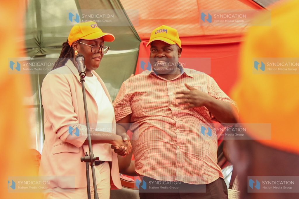 Member of the East African Legislative Assembly (EALA) Winnie Odinga