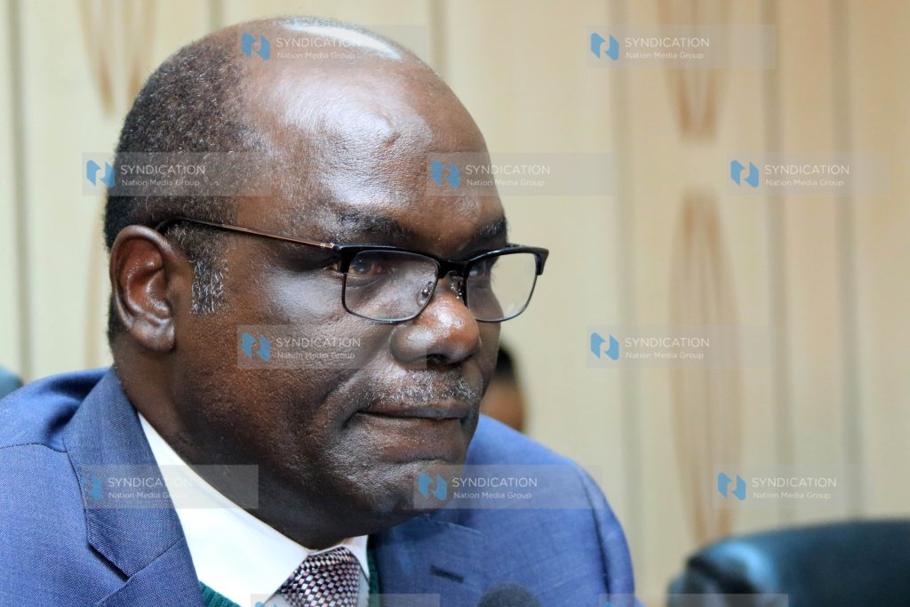 IEBC chairman Wafula Chebukati