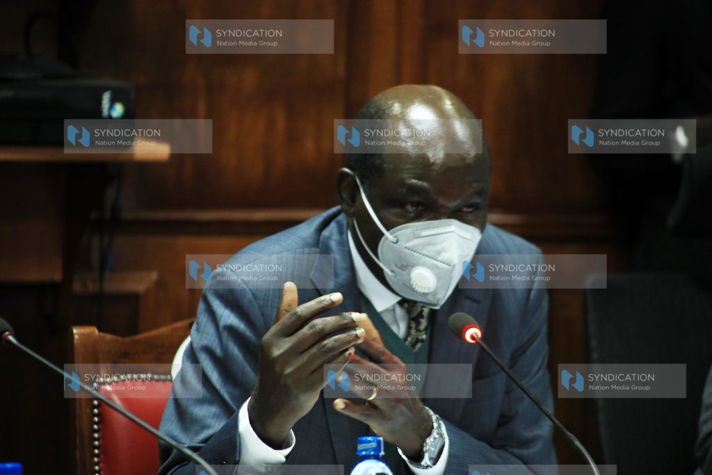 Independent Electoral and Boundaries Commission [IEBC] Chairman Wafula Chebukati