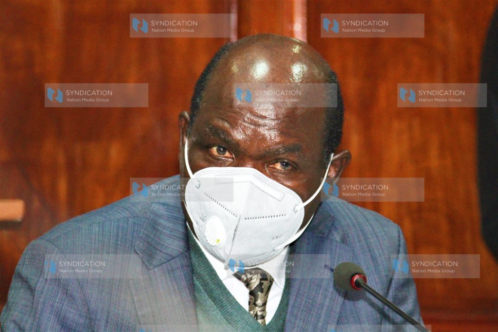 Independent Electoral and Boundaries Commission [IEBC] Chairman Wafula Chebukati