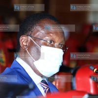 Transport CAS Chris Obure when he appeared before National Assembly Committee on Health