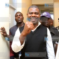Ruaraka MP Tom Kajwang walks to freedom at Ngong law courts