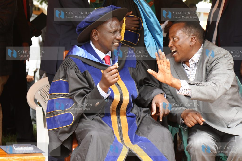 A graduation ceremony at St. Pauls Nyabururu TTC