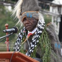 Uasin Gishu County Governor Jonathan Bii Chelilim during his swearing-in ceremony