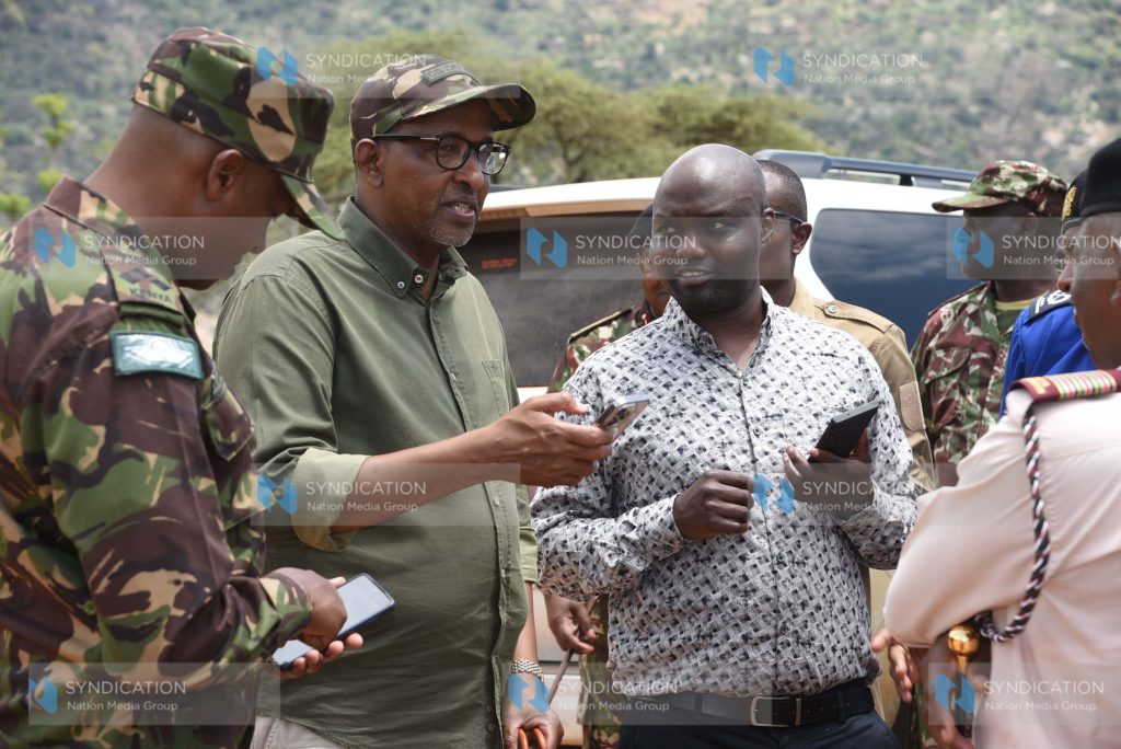 A security meeting at Chesegon