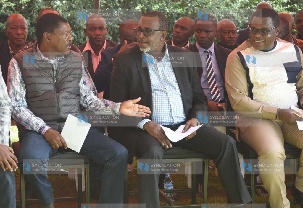 Linturi's visit at Kaperua Nyayo Tea Zone in Mount Elgon