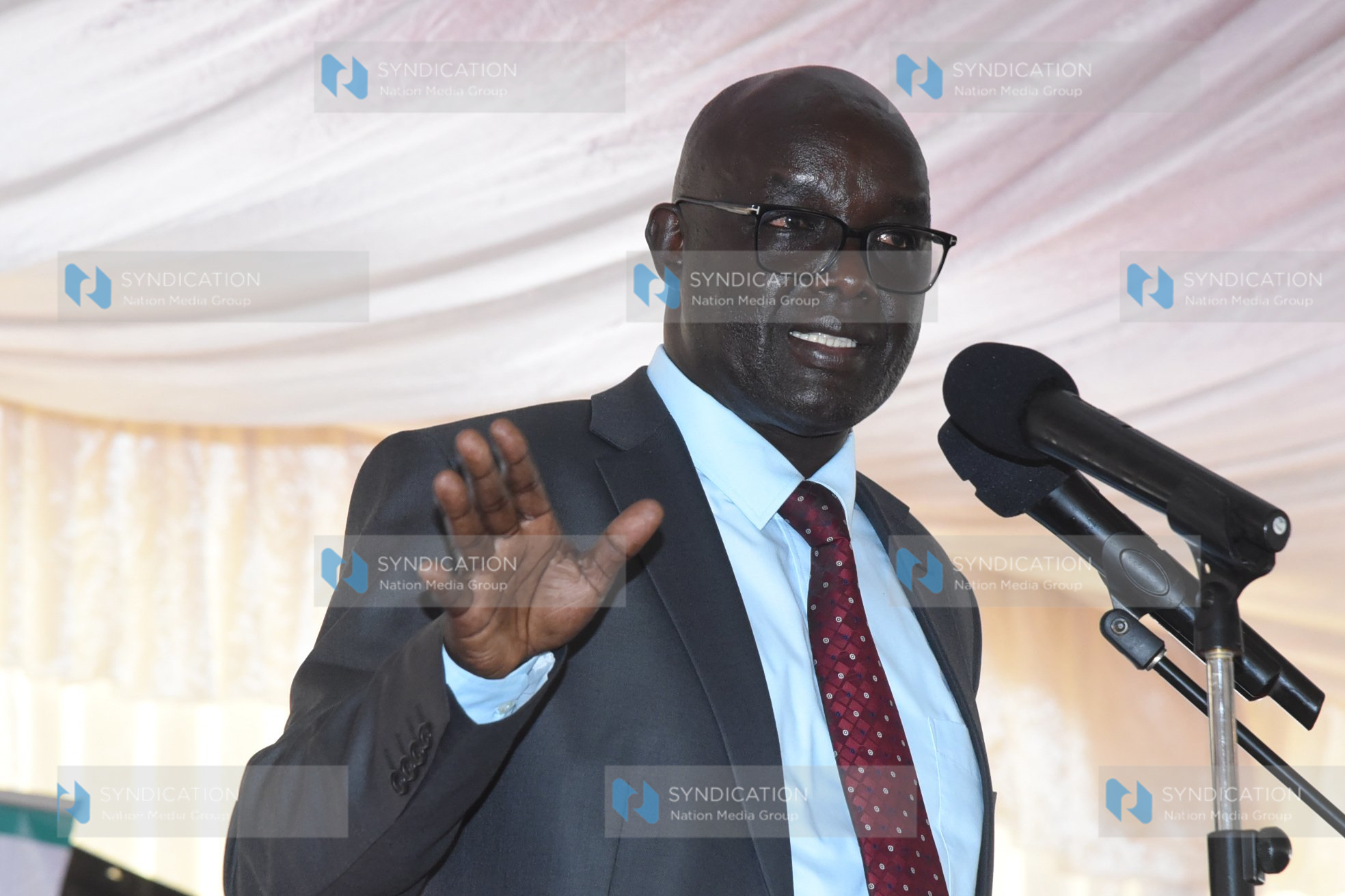 West Pokot County Governor Simon Kachapin