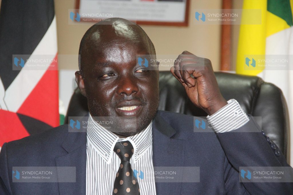 West Pokot County Governor, Simon Kachapin