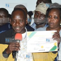 Jonathan Bii Chelilim after he won the United Democratic Alliance party nomination