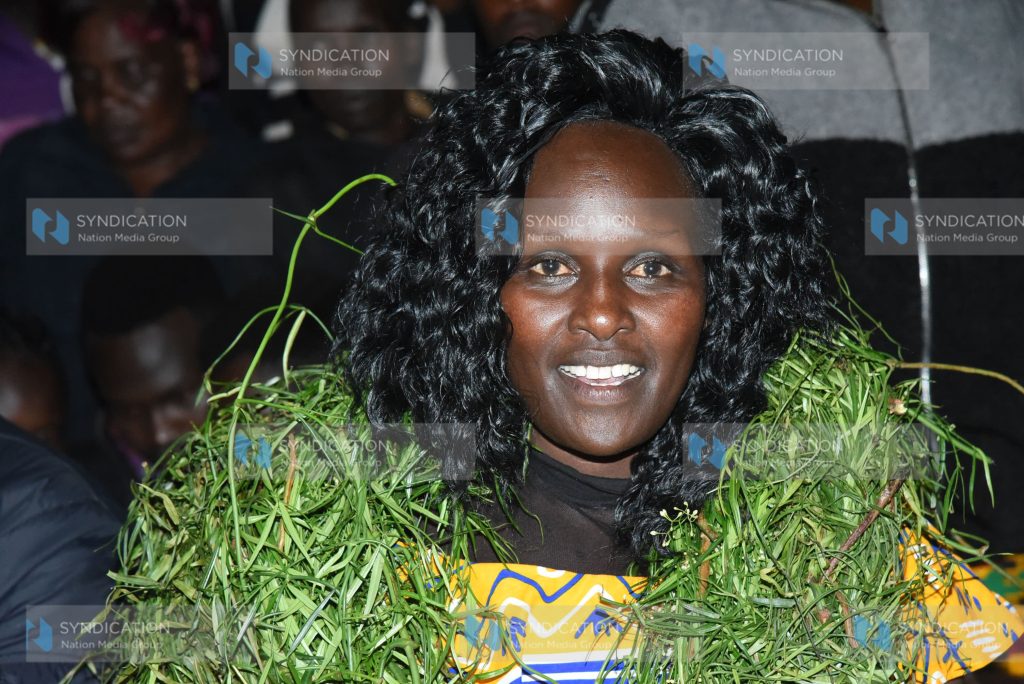 Prof. Phyllis Jepkemoi Bartoo, winner of Moiben Parliamentary seat on a United Democratic Alliance Party ticket