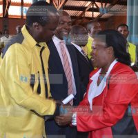 A meeting between religious leaders and political party aspirants from Embu County