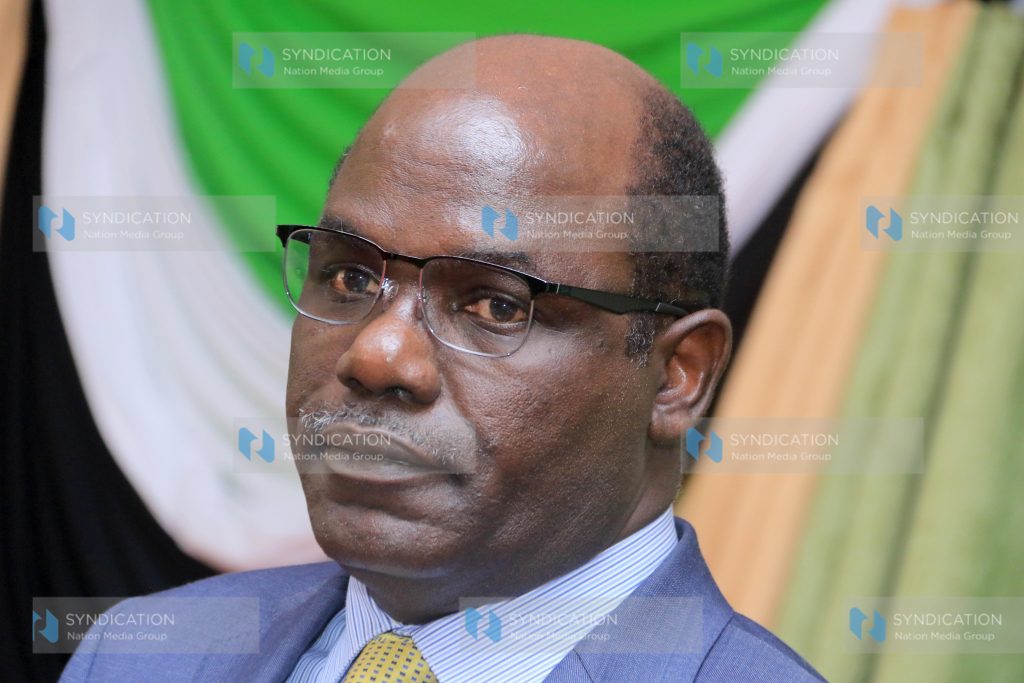 IEBC chairman Wafula Chebukati