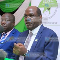IEBC chairperson Wafula Chebukati