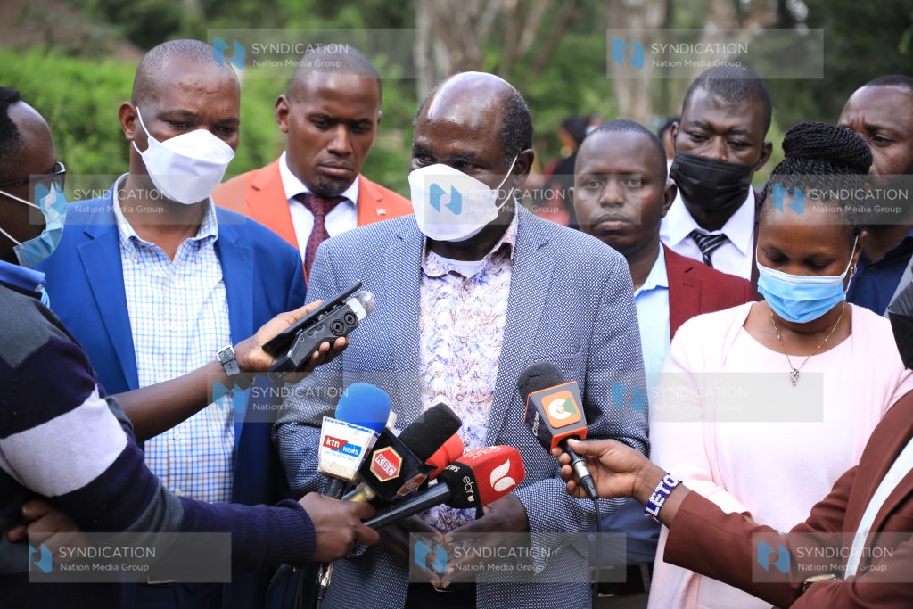 IEBC Chairman Wafula Chebukati