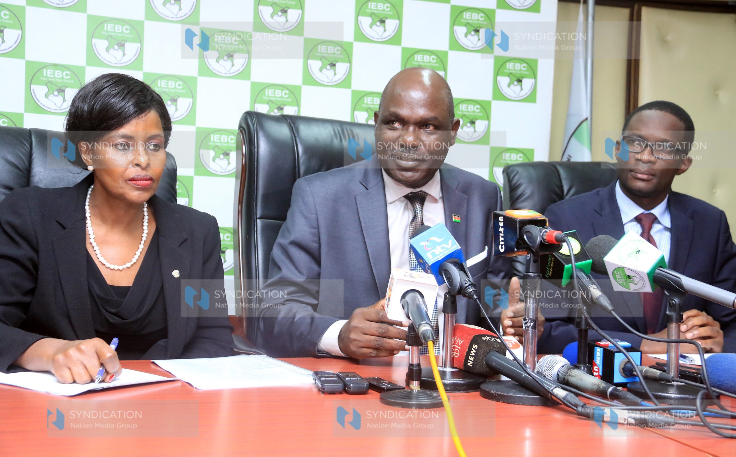IEBC Chairman Wafula Chebukati