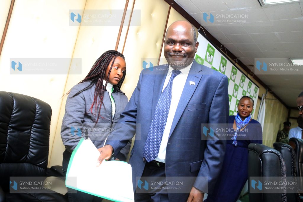 IEBC Chairman Wafula Chebukati
